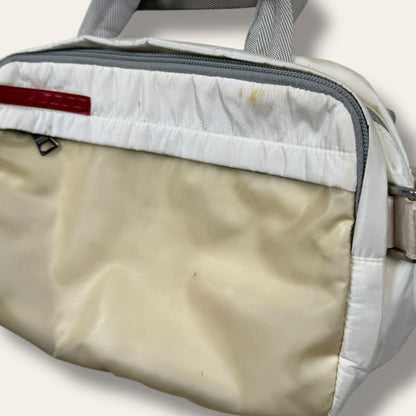 Prada sport waist bag beige