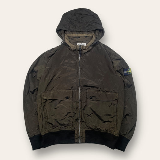 Stone Island nylon metal jacket brown - Large/Extra large