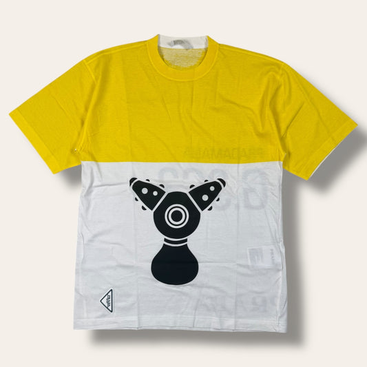 Prada tee 2018 white/yellow - Small
