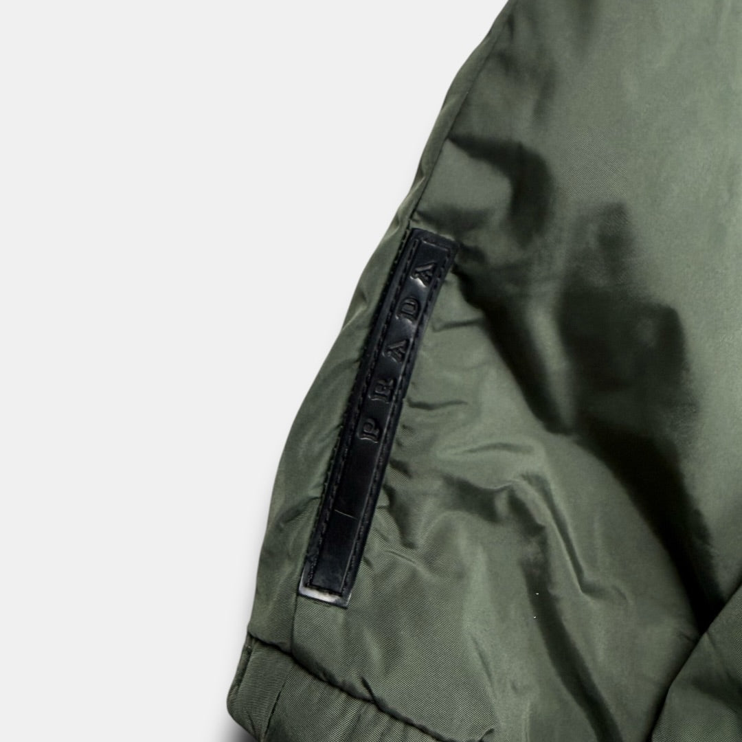 Prada sport reversible jacket forrest green 2010 - Medium