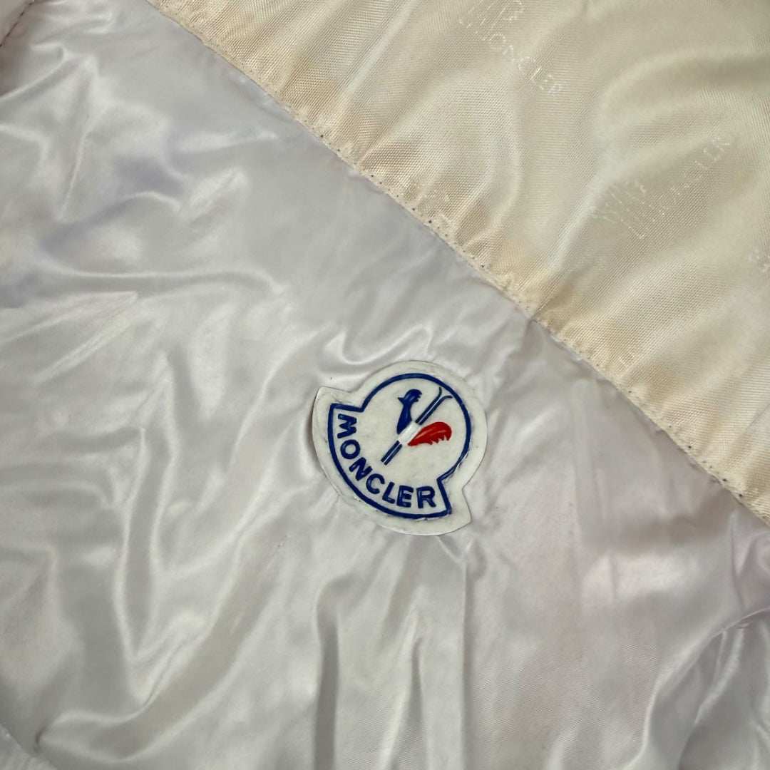 Moncler vintage puffer jacket white - Extra large