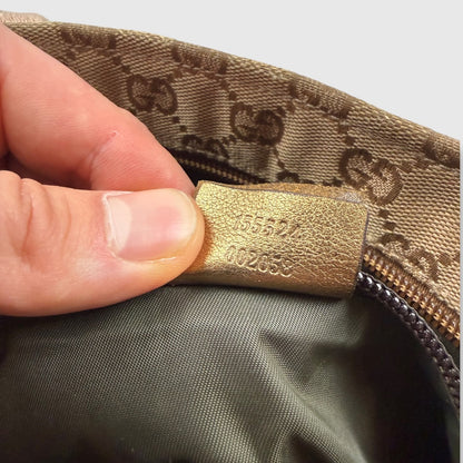 Gucci GG Canvas Web/Sherry Line Tote bag