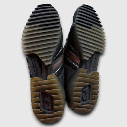 Y-3 low top sneakers black/bronze - 42,5
