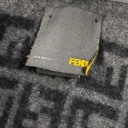 Fendi scarf black/grey