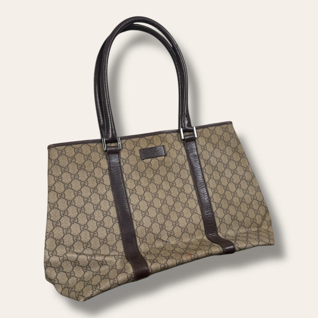Gucci canvas handbag