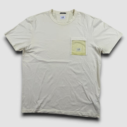 C.P. Company tacting tee butter yellow - Large